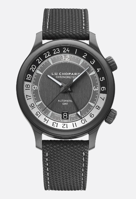 Best Chopard L.U.C GMT One Black 168579-3004 Replica Watch